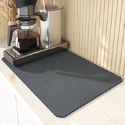 Absorbent Printed Dish Drying Mat