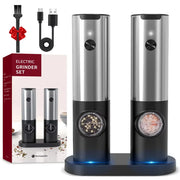 Rechargeable Electric Spice Grinder Set