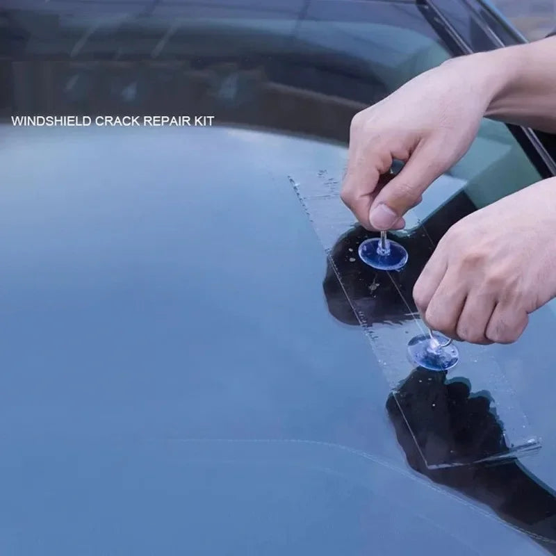 DIY Windshield Crack Repair Kit
