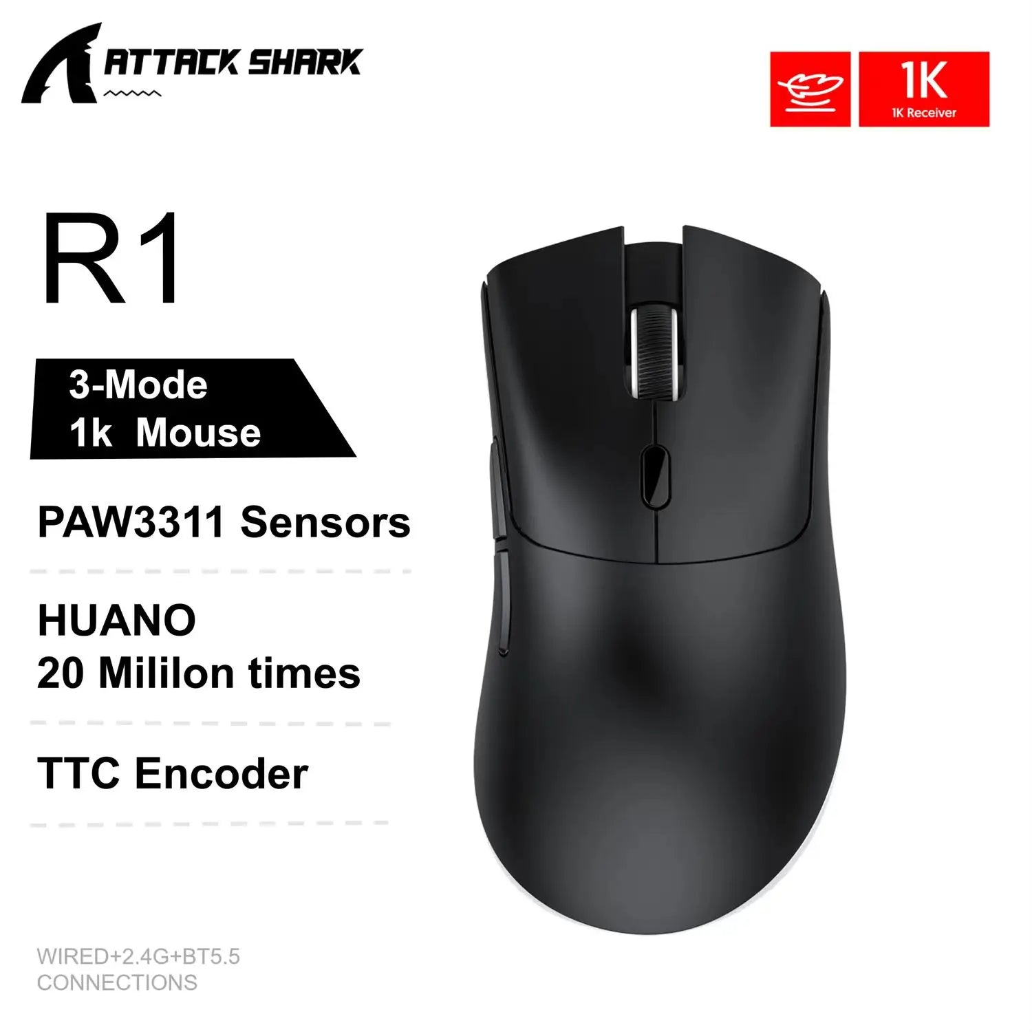 Attack Shark Gaming Mouse