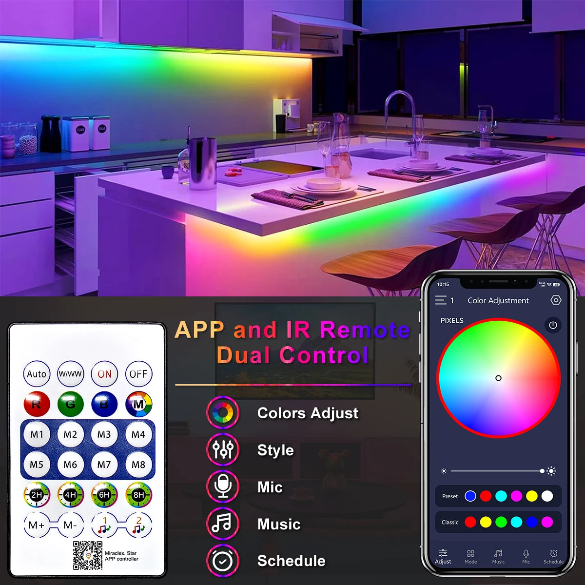 Waterproof RGB Neon Striplight