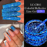 LILYCUTE Reflective Glitter Liner Gel