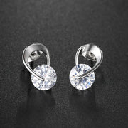 Cubic Zirconia Stud Earrings