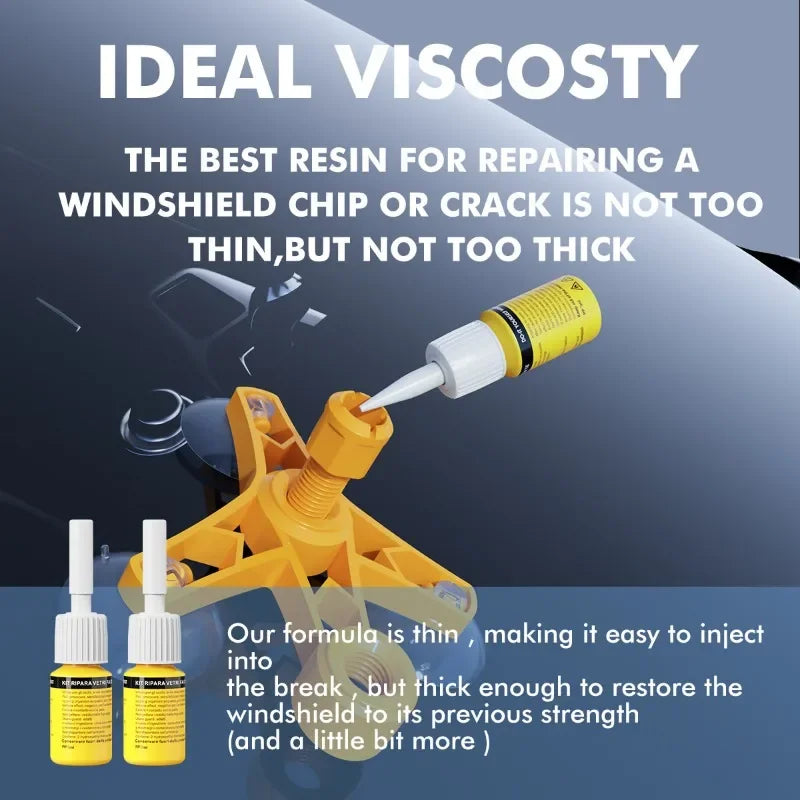DIY Windshield Crack Repair Kit