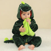 Hooded Animal Baby Romper