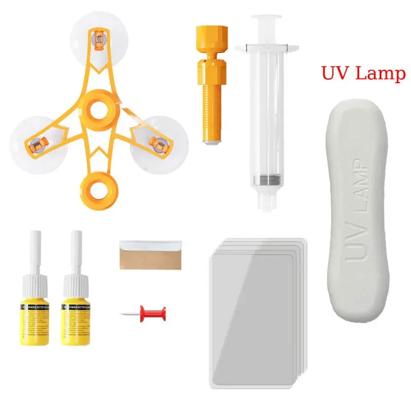 DIY Windshield Crack Repair Kit