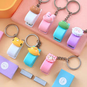 Kawaii Mini Stapler Keychain