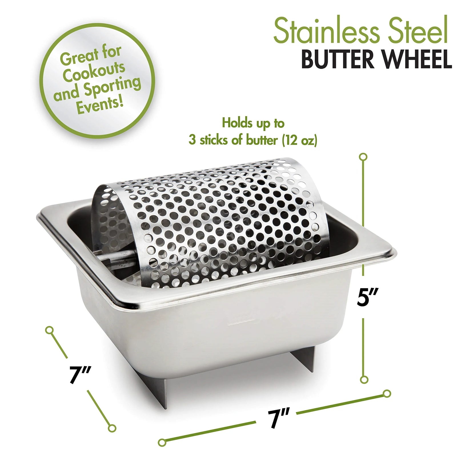 Stainless Butter Spread Wheel