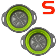 Foldable Silicone Colander Set