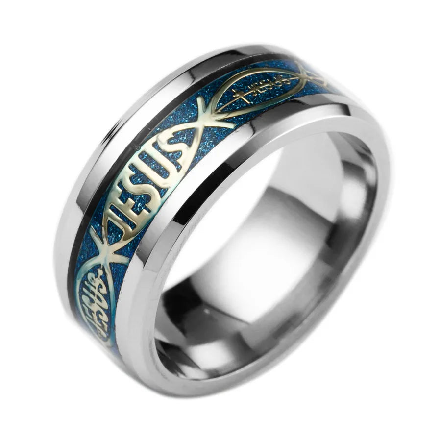 Meteorite Tungsten Wedding Ring
