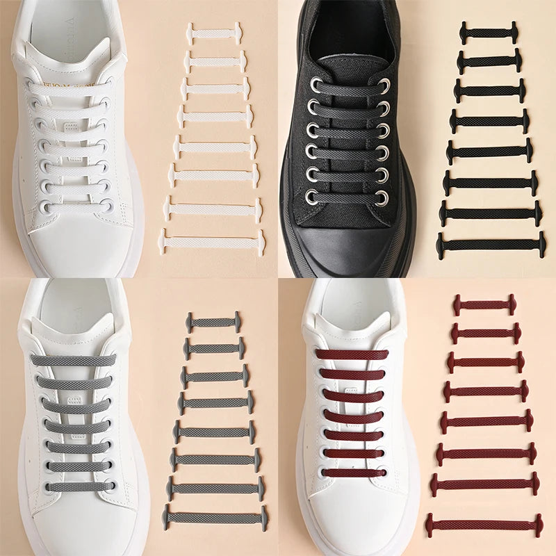 No-Tie Silicone Shoelace Set