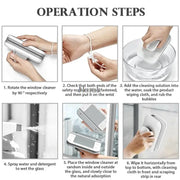 Double-Sided Magnetic Window Cleaner