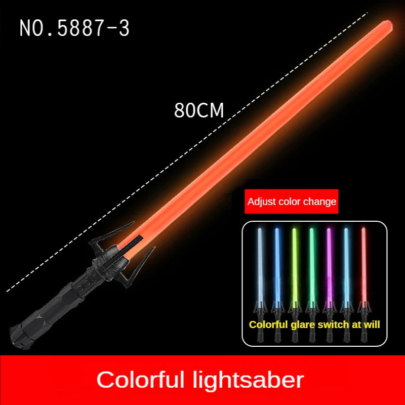 Seven-Color Light Saber Toy