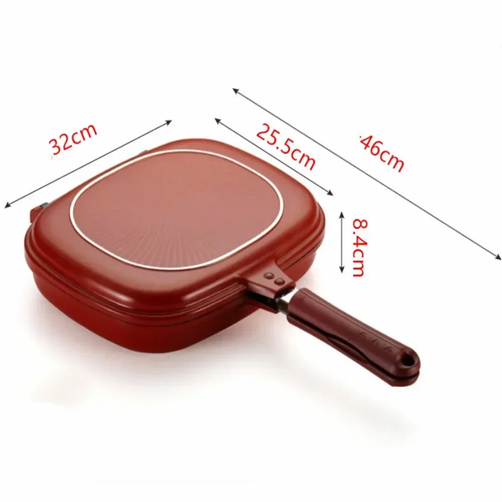 Double Sided Nonstick Grill Pan