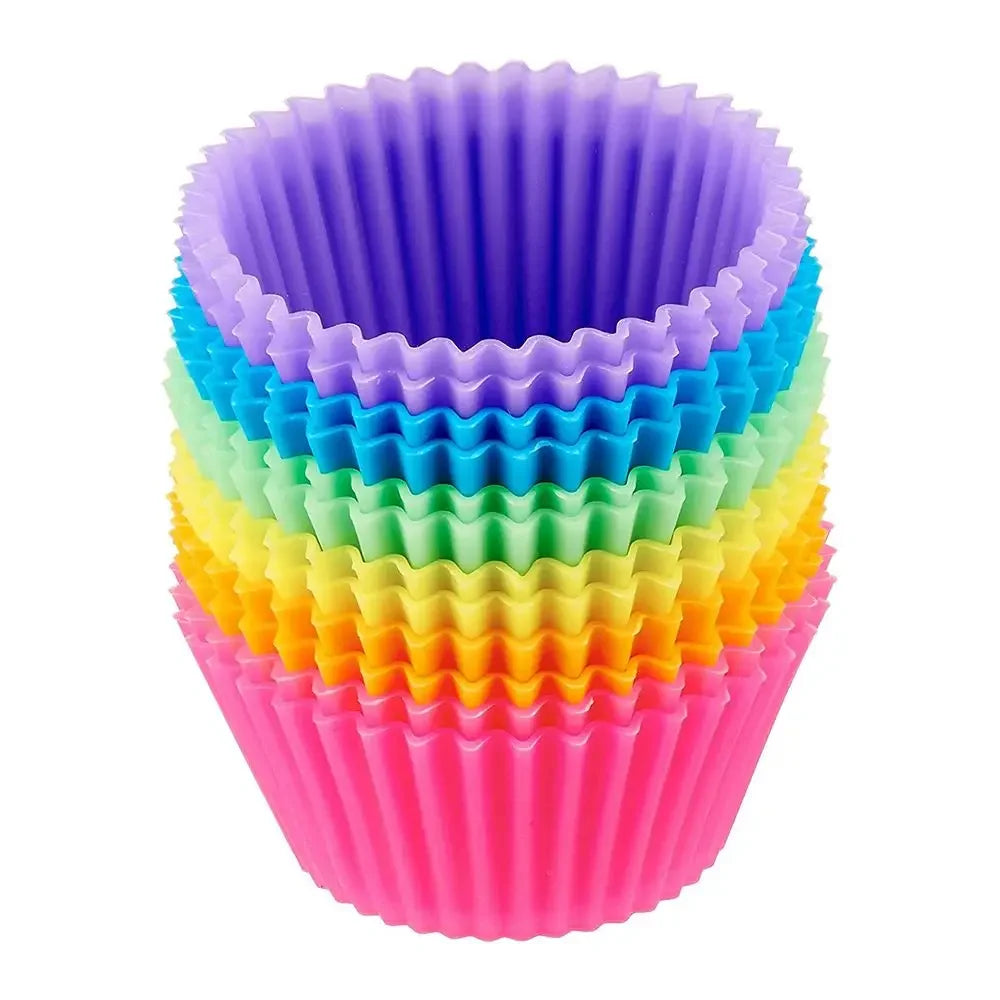 Reusable Silicone Cupcake Mold Set