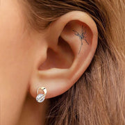 Cubic Zirconia Stud Earrings