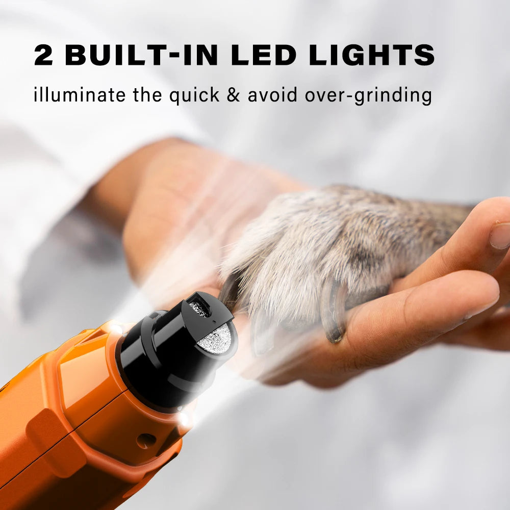 Rechargeable Six-Speed Nail Grinder