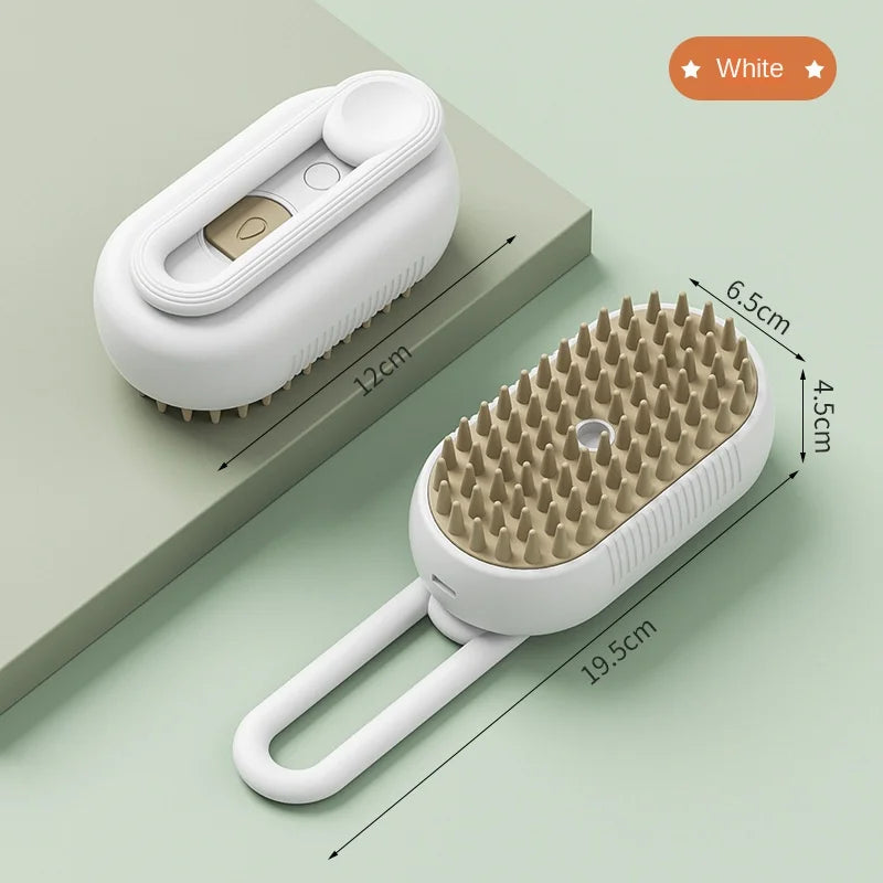 3-in-1 Steam Grooming Brush