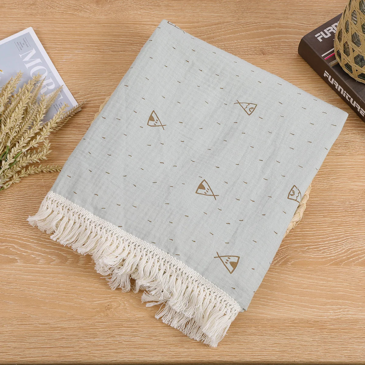 Cotton Muslin Baby Blanket