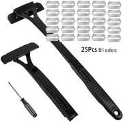 Foldable Long Handle Back Shaver