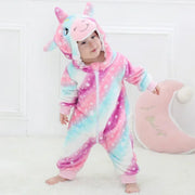 Hooded Animal Baby Romper