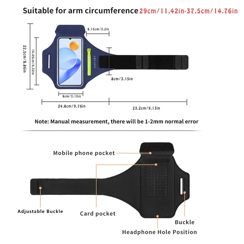Touchscreen Running Phone Armband