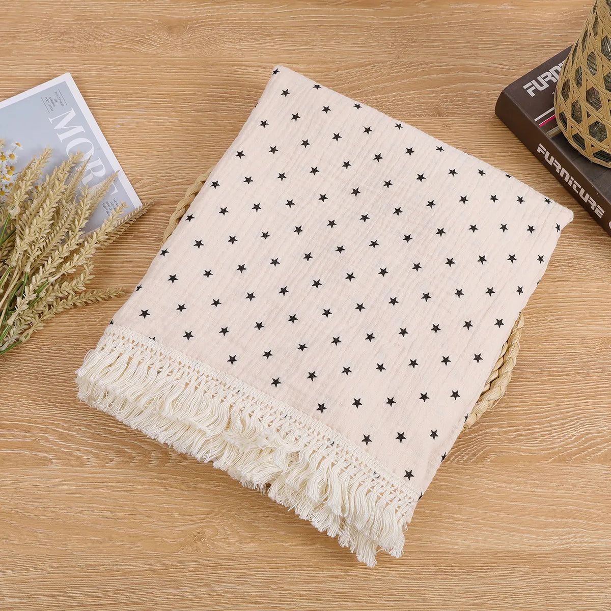 Cotton Muslin Baby Blanket