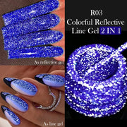 LILYCUTE Reflective Glitter Liner Gel