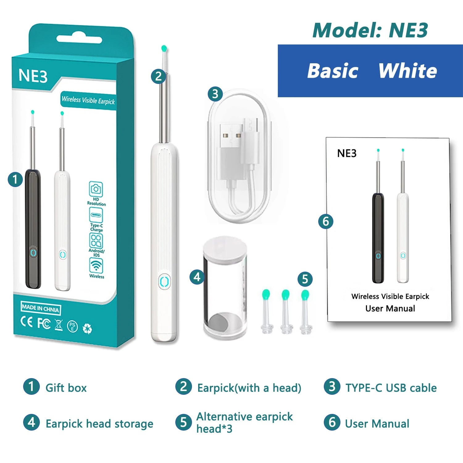 Smart HD Visual Ear Cleaner