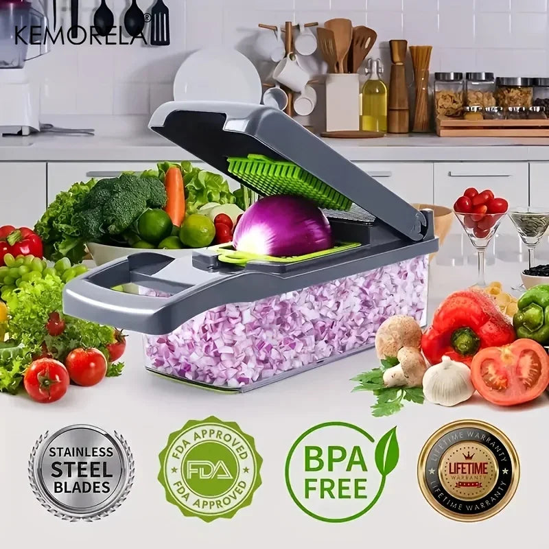 Multifunction Vegetable Chopper Slicer