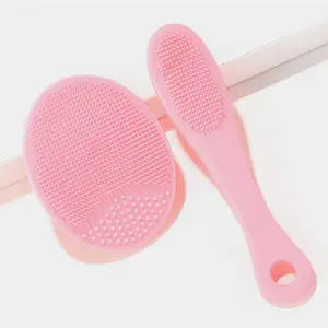 Silicone Facial Cleansing Brush Set