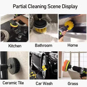 Drill Powered Scrubber Brushes