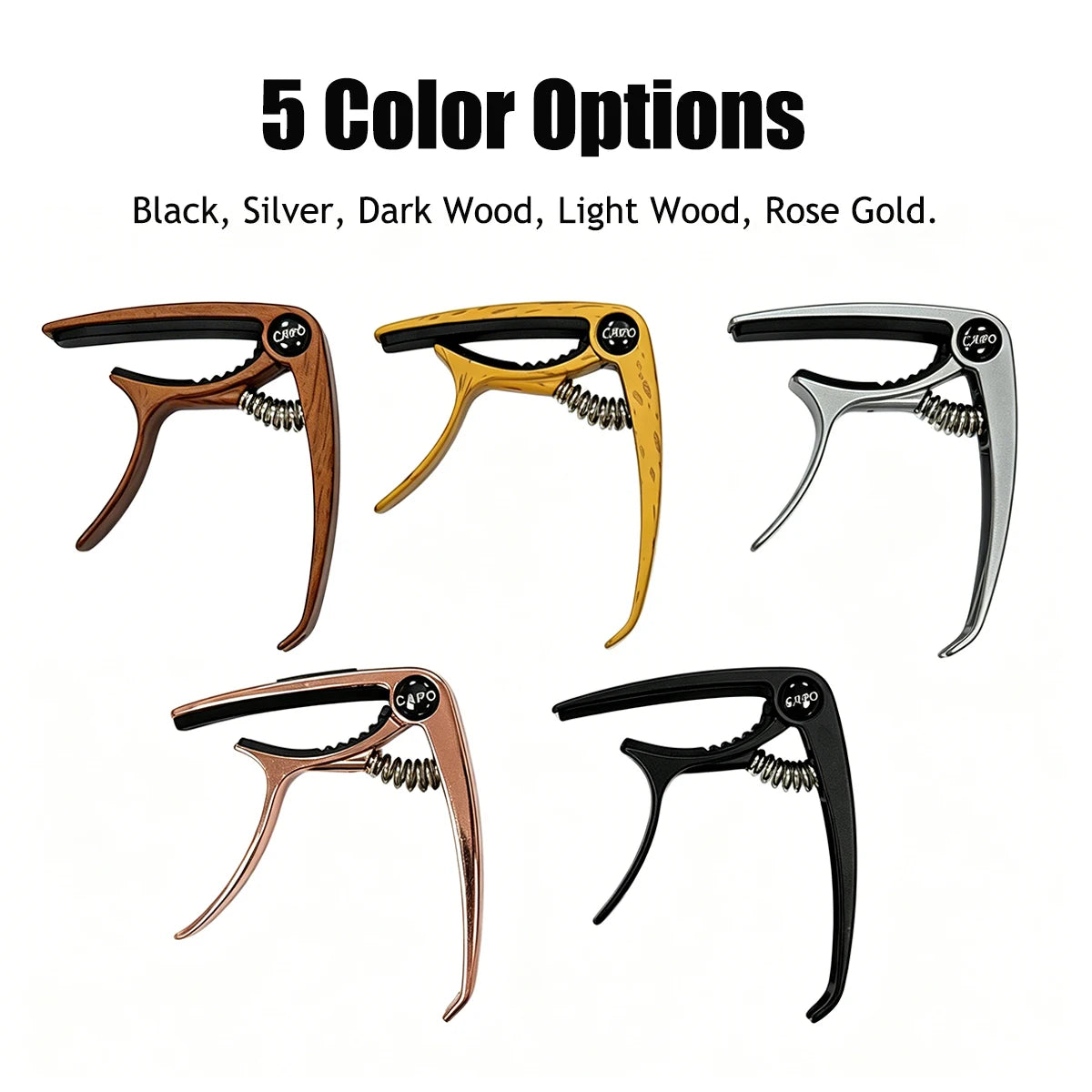 Multifunctional Aluminum Guitar Capo
