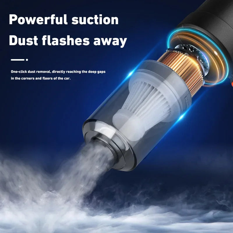 6000PA Wireless Handheld Car Vacuum