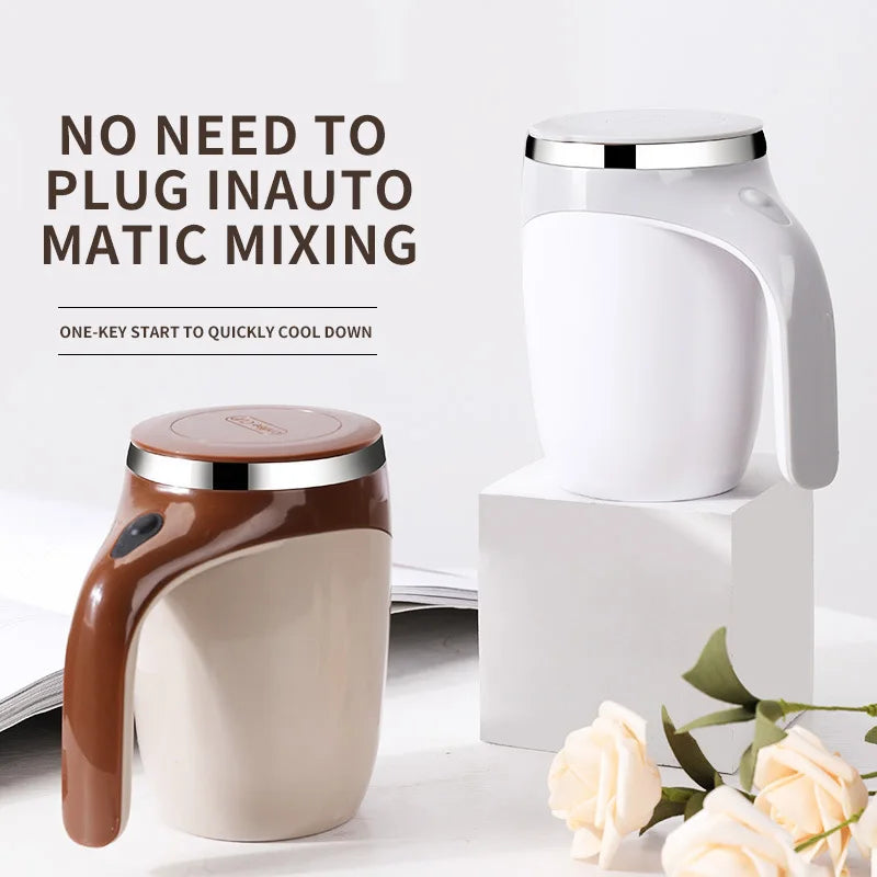 Rechargeable Self Stirring Mug