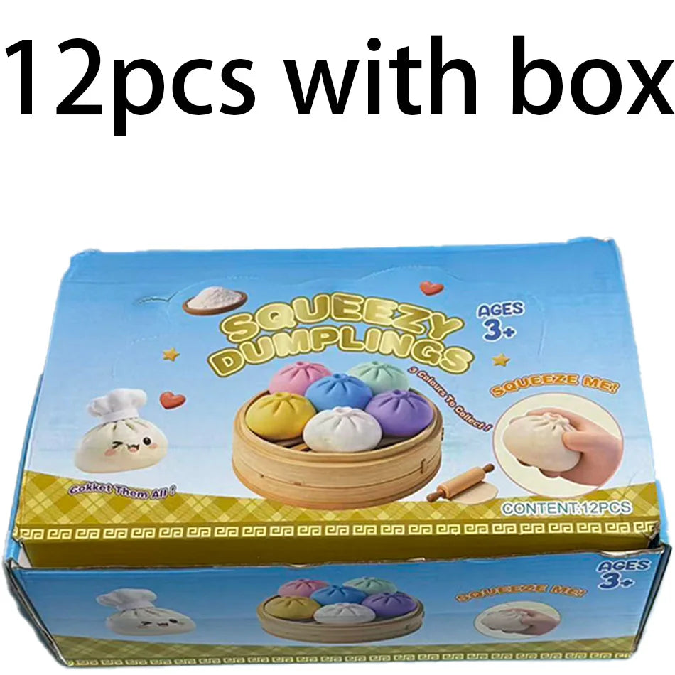 Glitter Dumpling Squishy Set