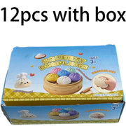 Glitter Dumpling Squishy Set