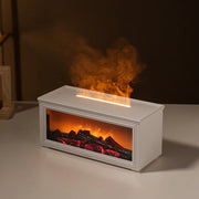 Seven-Color Flame Aroma Diffuser