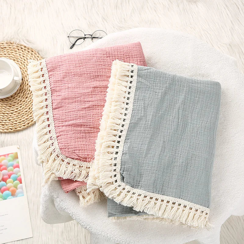 Cotton Muslin Baby Blanket