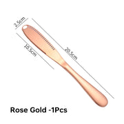 Stainless Three Function Butter Knife