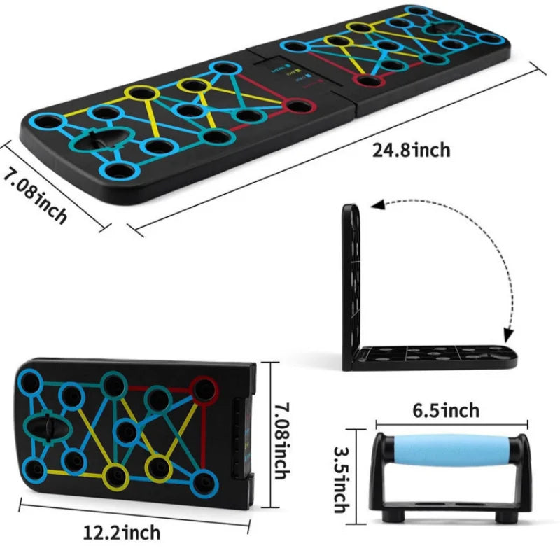 Foldable Push-Up Training Board
