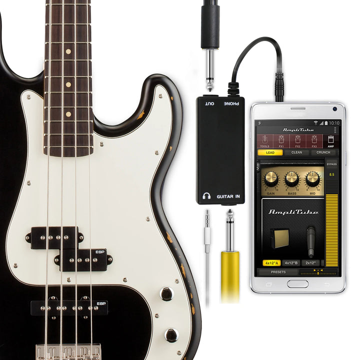 iPhone Guitar Effects Interface