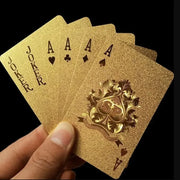 Waterproof Gold Playing Cards