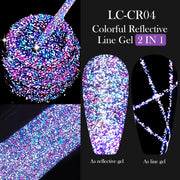 LILYCUTE Reflective Glitter Liner Gel