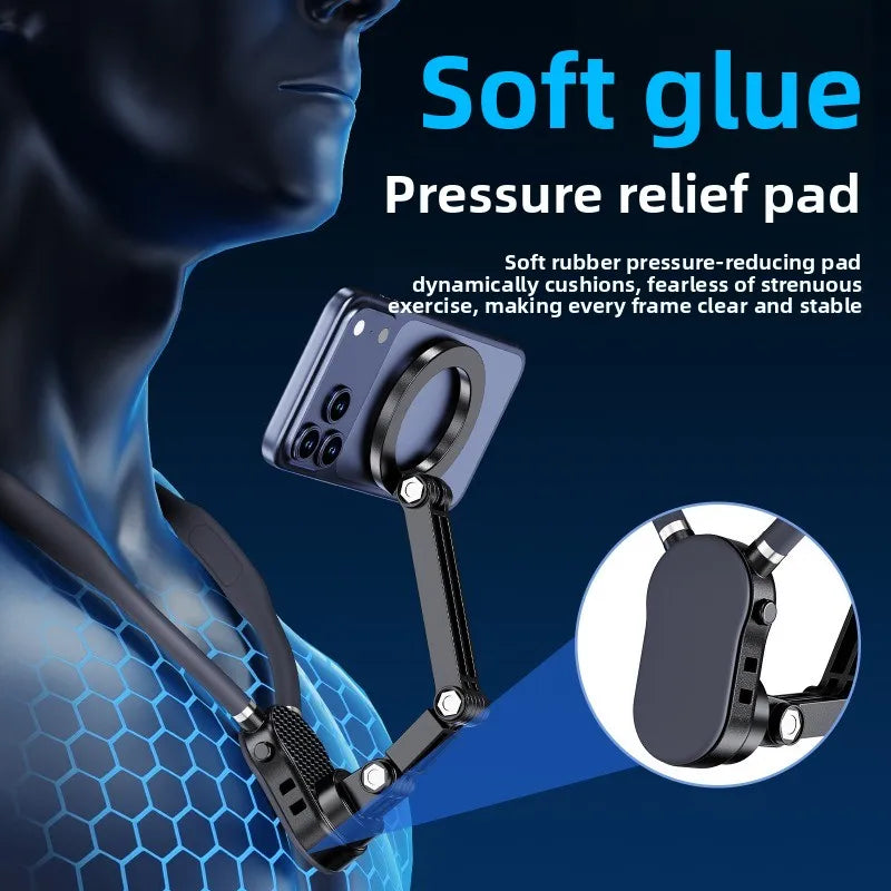 Magnetic Neck Phone Holder