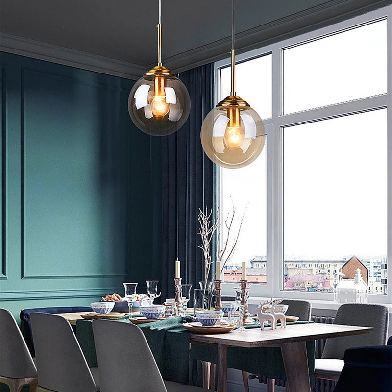 Nordic Glass Pendant Chandelier