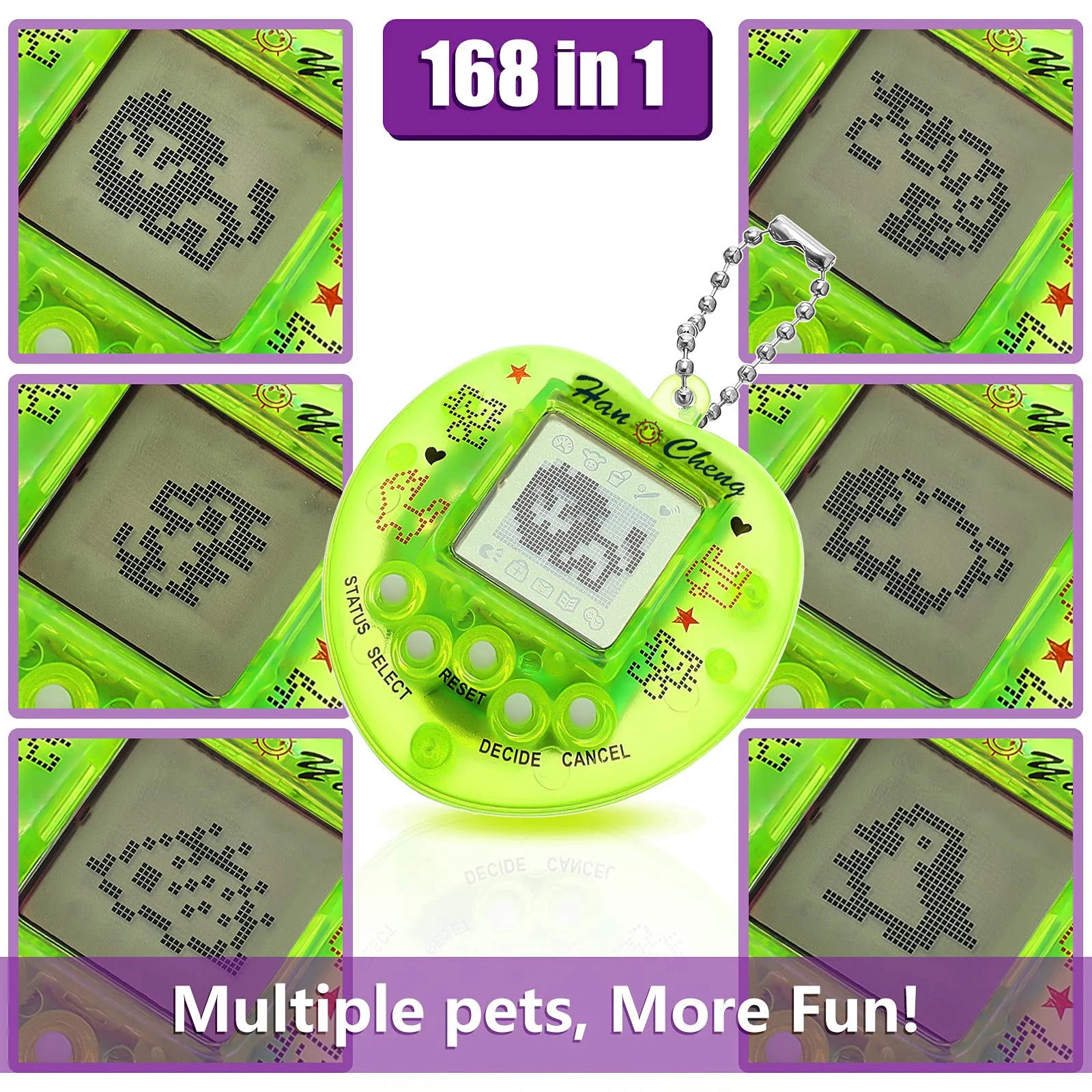 Multilingual Virtual Pet Console