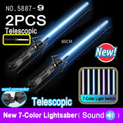 Seven-Color Light Saber Toy