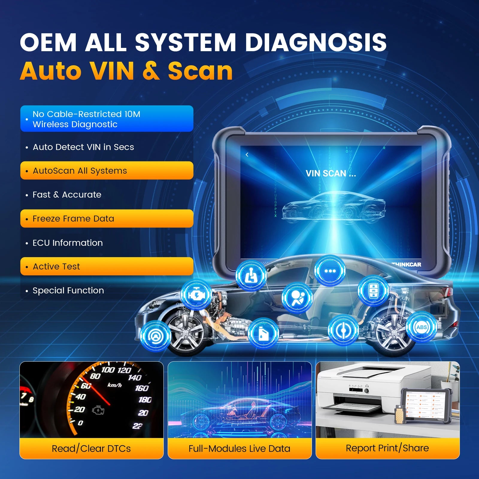THINKCAR Advanced OBD2 Scanner