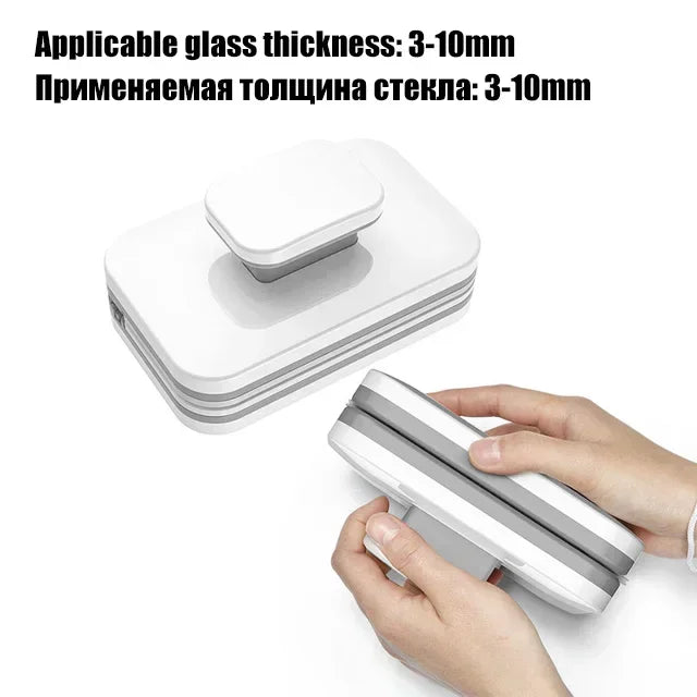 Double-Sided Magnetic Window Cleaner